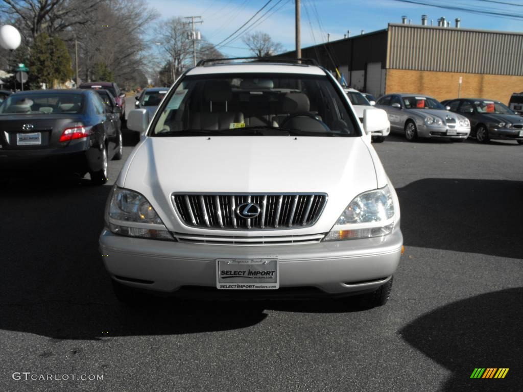 2001 RX 300 AWD - White Gold Crystal / Ivory photo #5