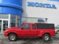 2001 Bright Red Ford Ranger Edge SuperCab 4x4  photo #3