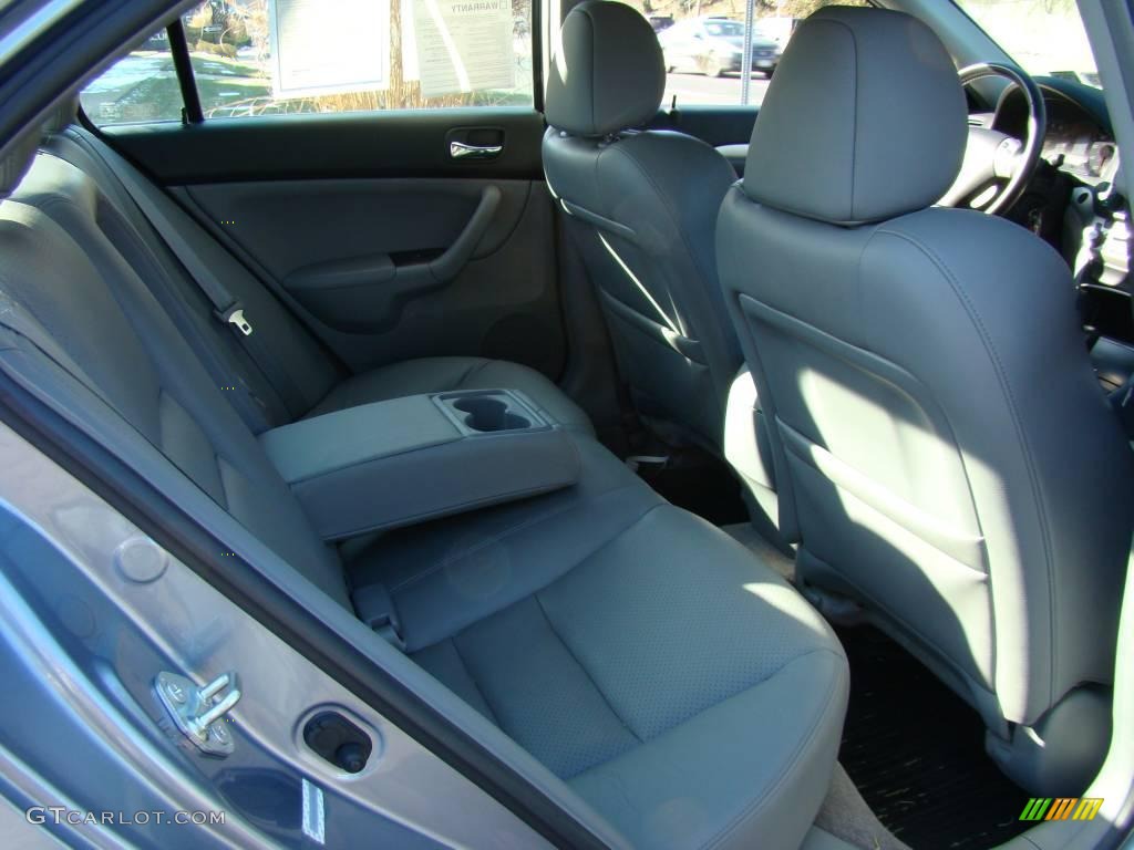 2008 TSX Sedan - Glacier Blue Metallic / Quartz Gray photo #14