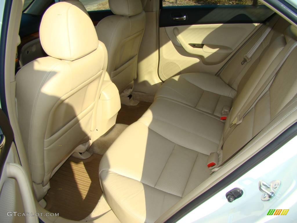 2008 TSX Sedan - Premium White Pearl / Parchment photo #14