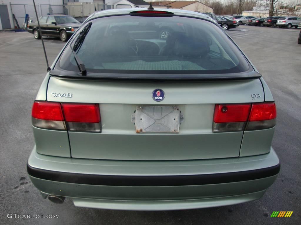 2002 9-3 SE Sedan - Sun Green Metallic / Charcoal Gray photo #8