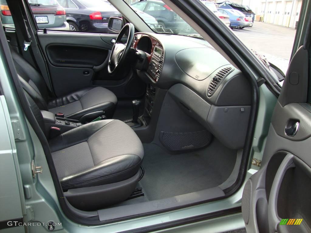 2002 9-3 SE Sedan - Sun Green Metallic / Charcoal Gray photo #17