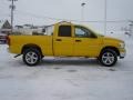 2007 Detonator Yellow Dodge Ram 1500 Big Horn Edition Quad Cab 4x4  photo #6