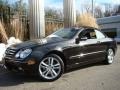 2007 Obsidian Black Metallic Mercedes-Benz CLK 350 Cabriolet  photo #1