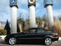 2007 Obsidian Black Metallic Mercedes-Benz CLK 350 Cabriolet  photo #3