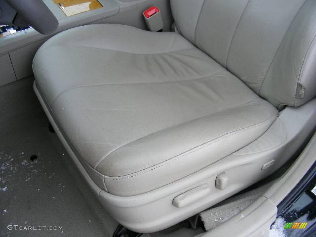 2007 Camry XLE V6 - Black / Bisque photo #10