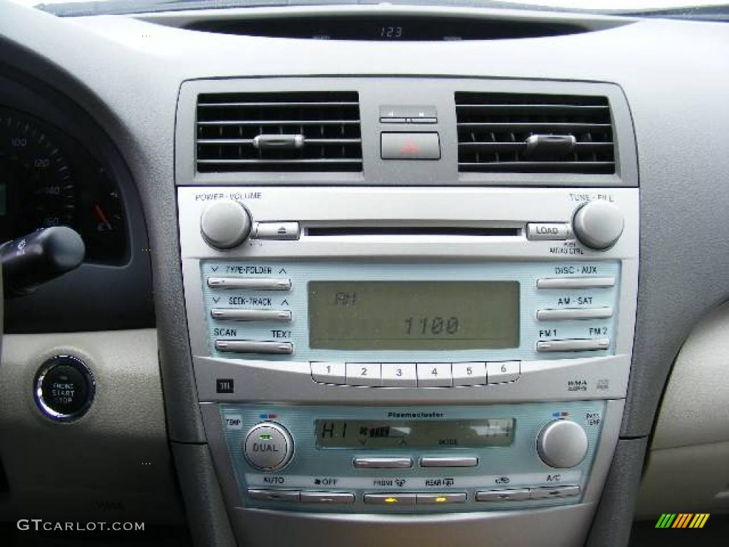 2007 Camry XLE V6 - Black / Bisque photo #18
