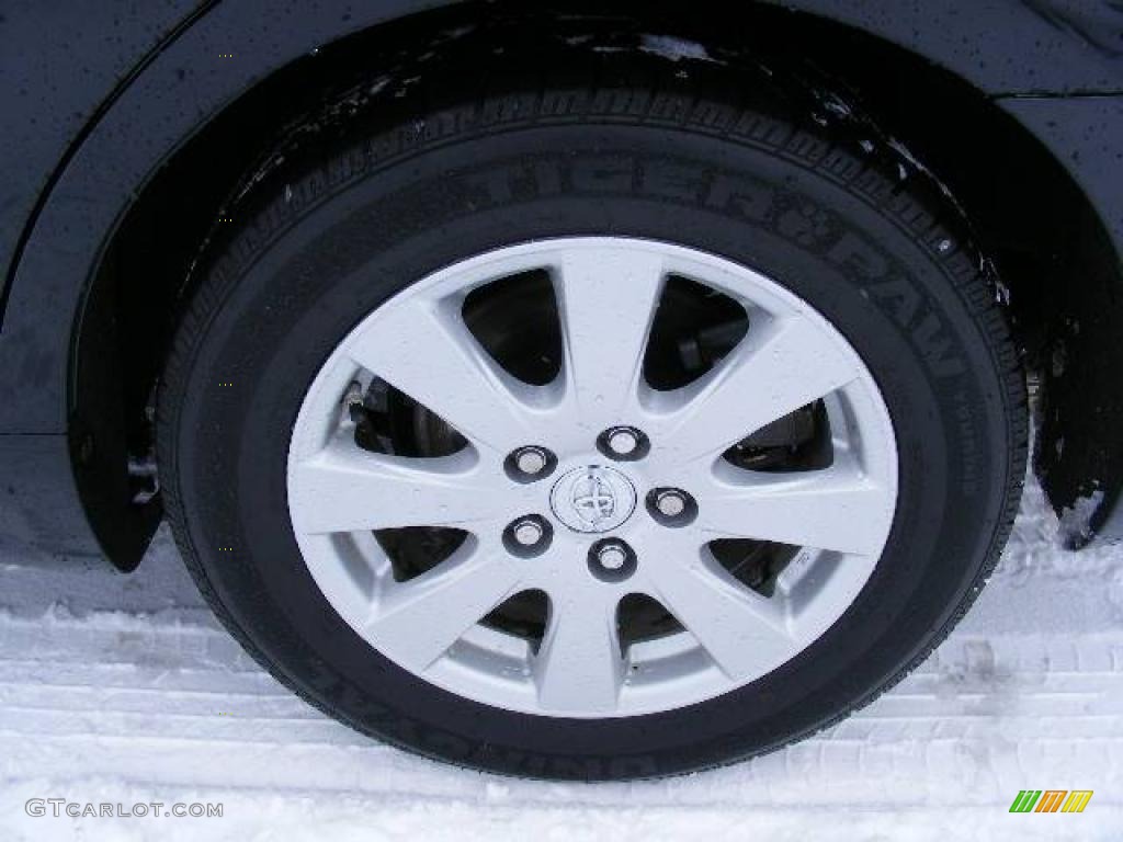 2007 Camry XLE V6 - Black / Bisque photo #26