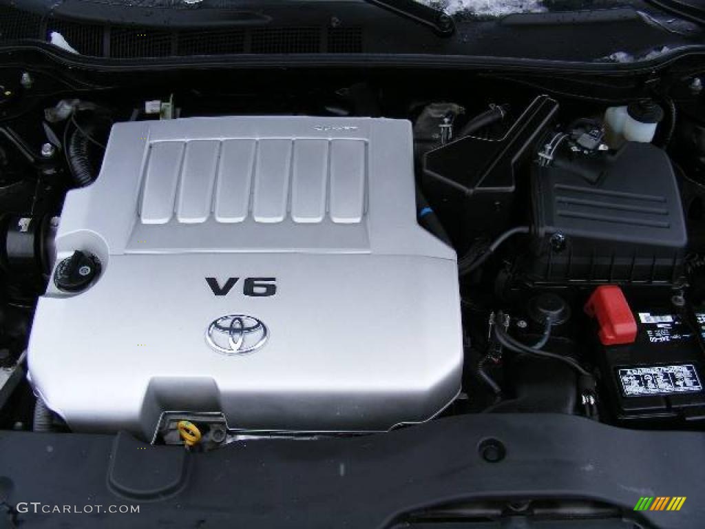 2007 Camry XLE V6 - Black / Bisque photo #28