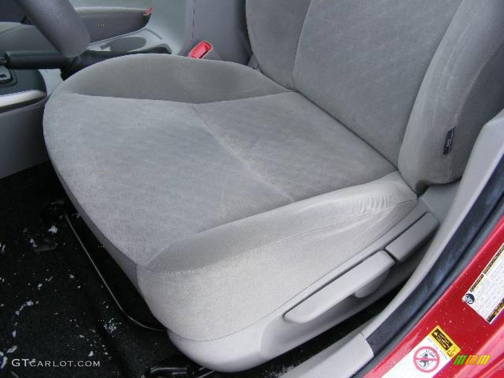 2009 Corolla LE - Barcelona Red Metallic / Ash photo #10