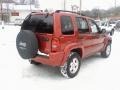 2002 Salsa Red Pearlcoat Jeep Liberty Limited 4x4  photo #2