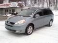 2004 Blue Mirage Metallic Toyota Sienna XLE AWD  photo #2