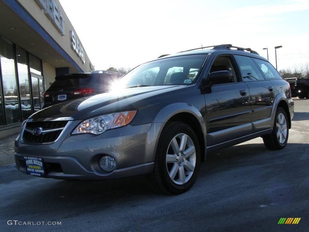 2009 Outback 2.5i Special Edition Wagon - Diamond Gray Metallic / Off Black photo #1