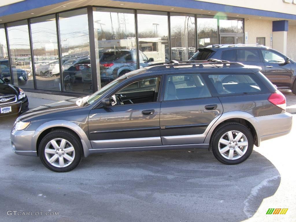 2009 Outback 2.5i Special Edition Wagon - Diamond Gray Metallic / Off Black photo #3