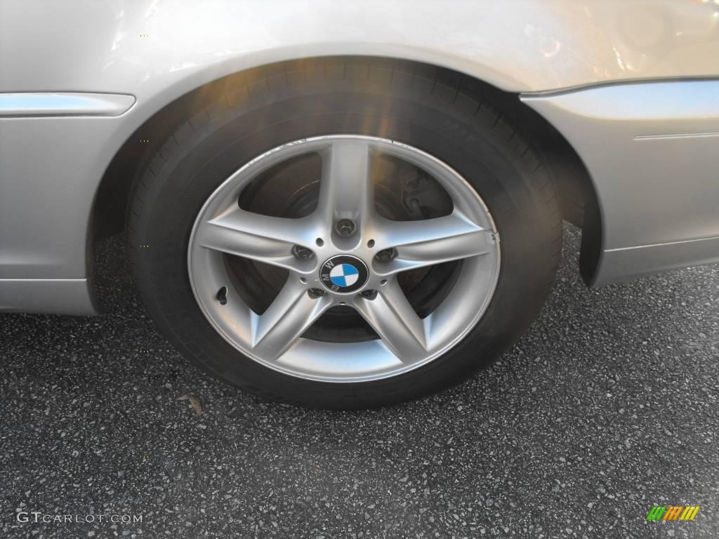 2000 3 Series 328i Coupe - Titanium Silver Metallic / Black photo #16