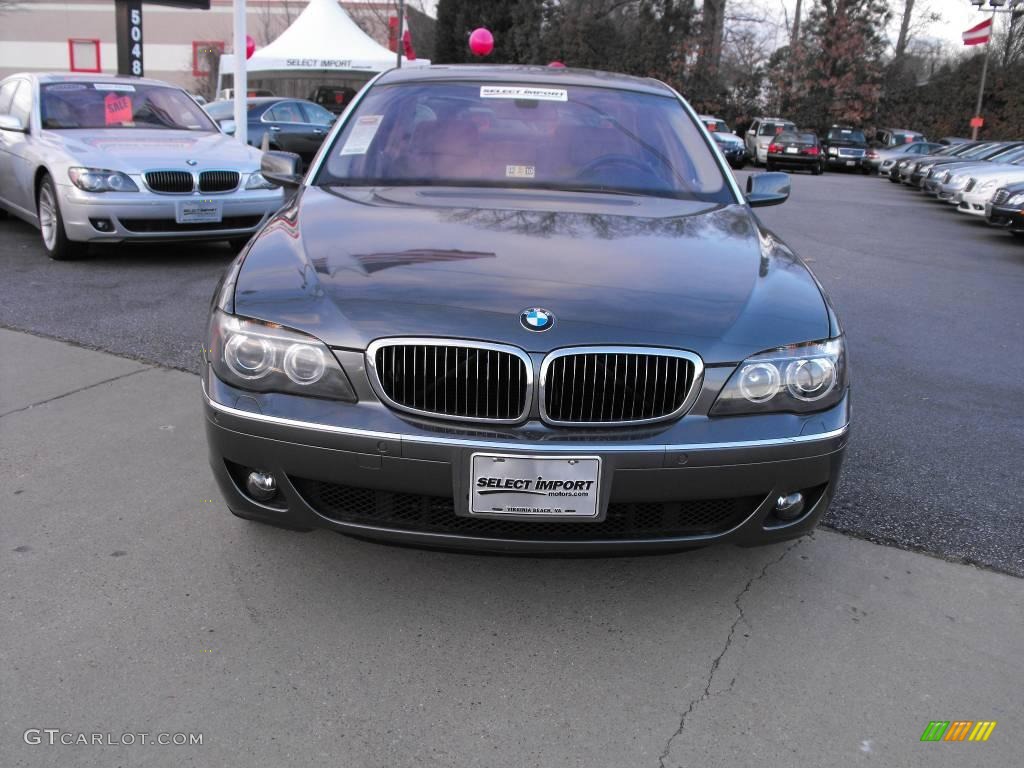 2006 7 Series 750Li Sedan - Titanium Grey Metallic / Black/Natural Brown photo #2