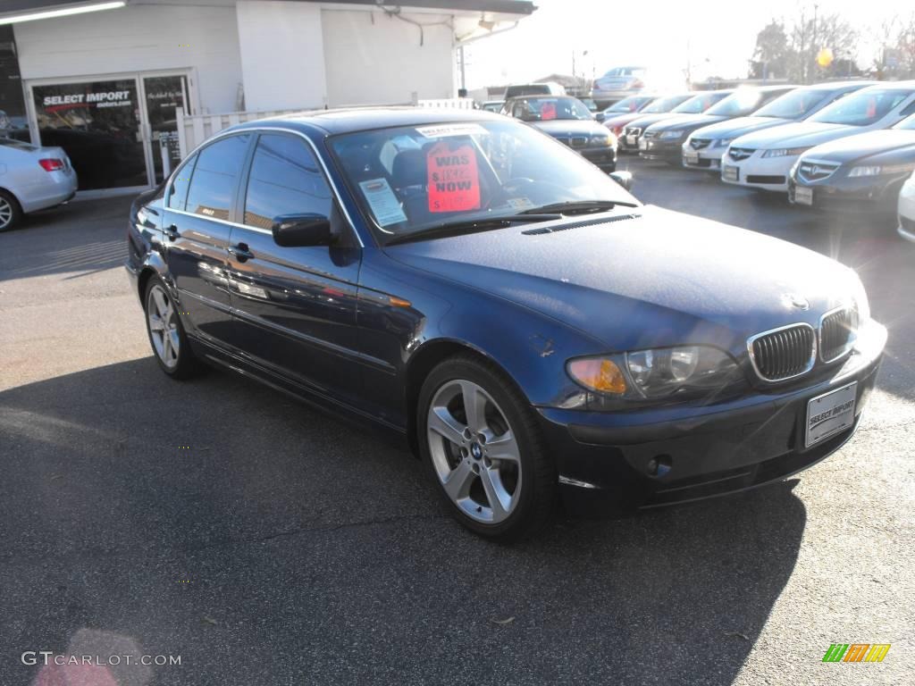 2005 3 Series 330i Sedan - Mystic Blue Metallic / Black photo #3