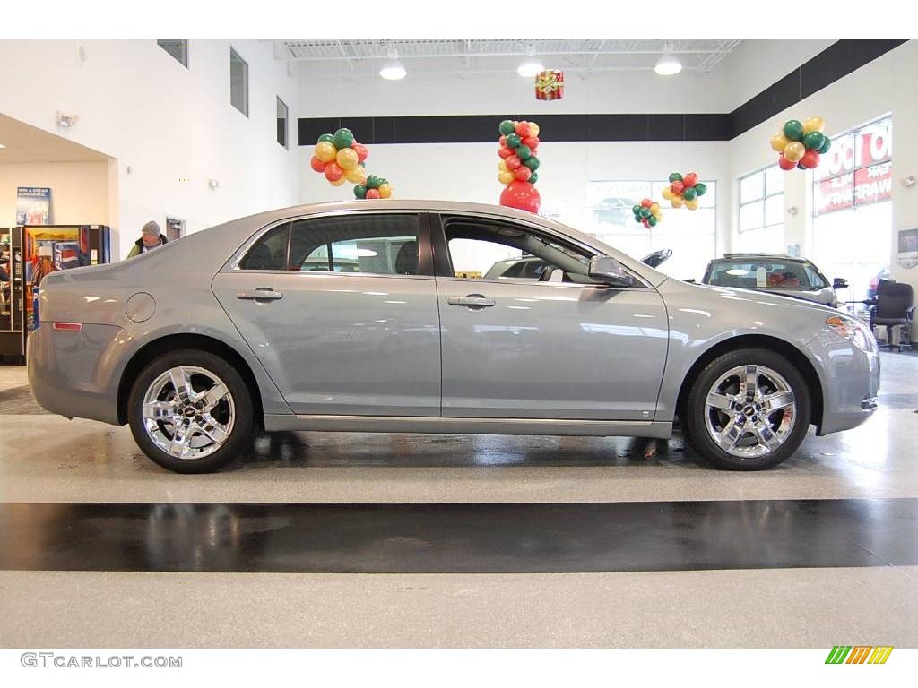 2009 Malibu LT Sedan - Dark Gray Metallic / Ebony photo #8