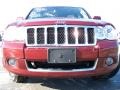 2008 Red Rock Crystal Pearl Jeep Grand Cherokee Overland 4x4  photo #3