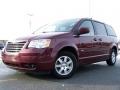 2008 Deep Crimson Crystal Pearlcoat Chrysler Town & Country Touring  photo #4