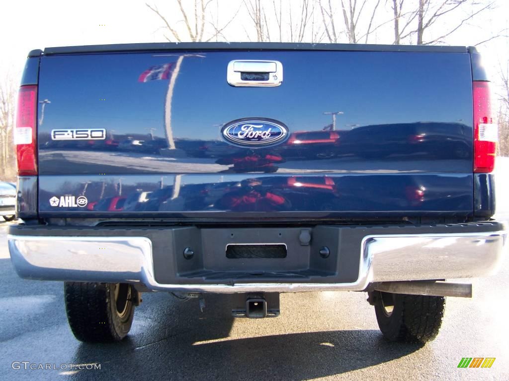 2006 F150 XLT SuperCab 4x4 - True Blue Metallic / Medium/Dark Flint photo #6