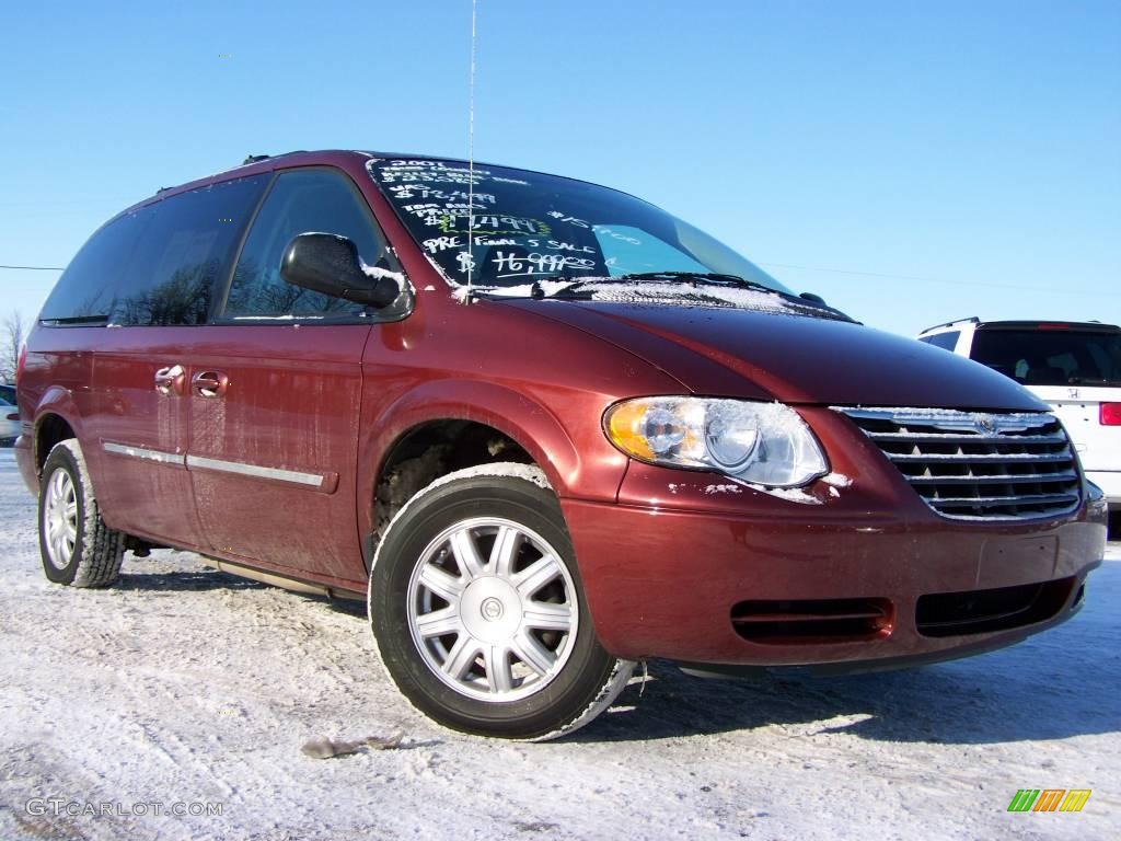 2007 Town & Country Touring - Cognac Crystal Pearl / Medium Slate Gray photo #1