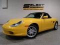 Speed Yellow 2004 Porsche Boxster 