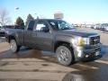 Storm Gray Metallic 2010 GMC Sierra 1500 SLT Extended Cab 4x4