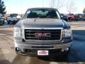 2010 Storm Gray Metallic GMC Sierra 1500 SLT Extended Cab 4x4  photo #2