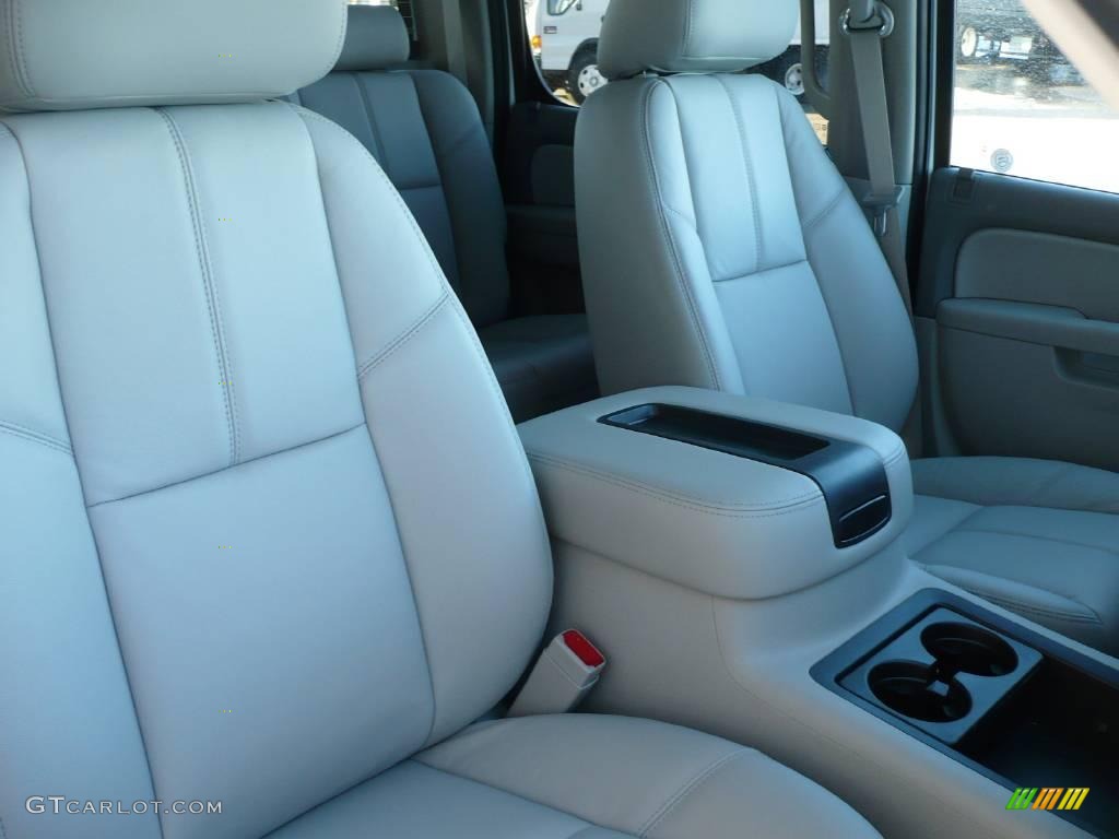 2010 Sierra 1500 SLT Crew Cab 4x4 - Summit White / Very Dark Cashmere/Light Cashmere photo #5