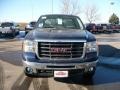 2009 Midnight Blue Metallic GMC Sierra 2500HD SLT Crew Cab 4x4  photo #2