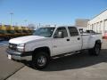 Summit White - Silverado 3500HD Classic LT Crew Cab 4x4 Dually Photo No. 3