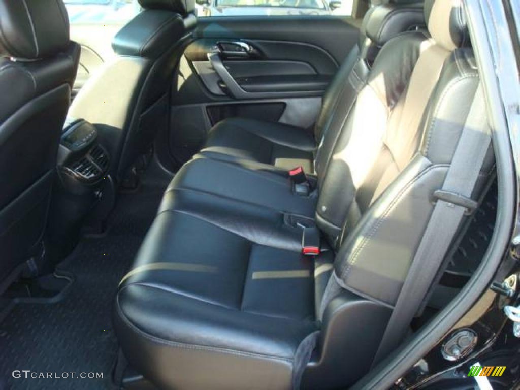 2007 MDX Technology - Formal Black Pearl / Ebony photo #10