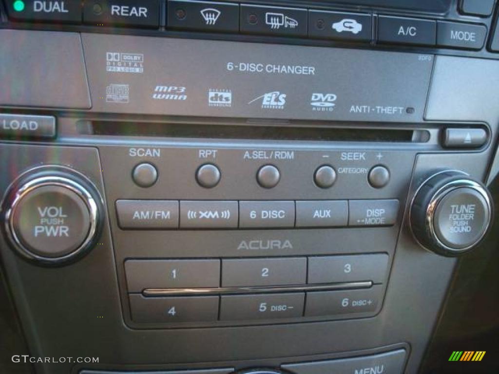2007 MDX Technology - Formal Black Pearl / Ebony photo #20