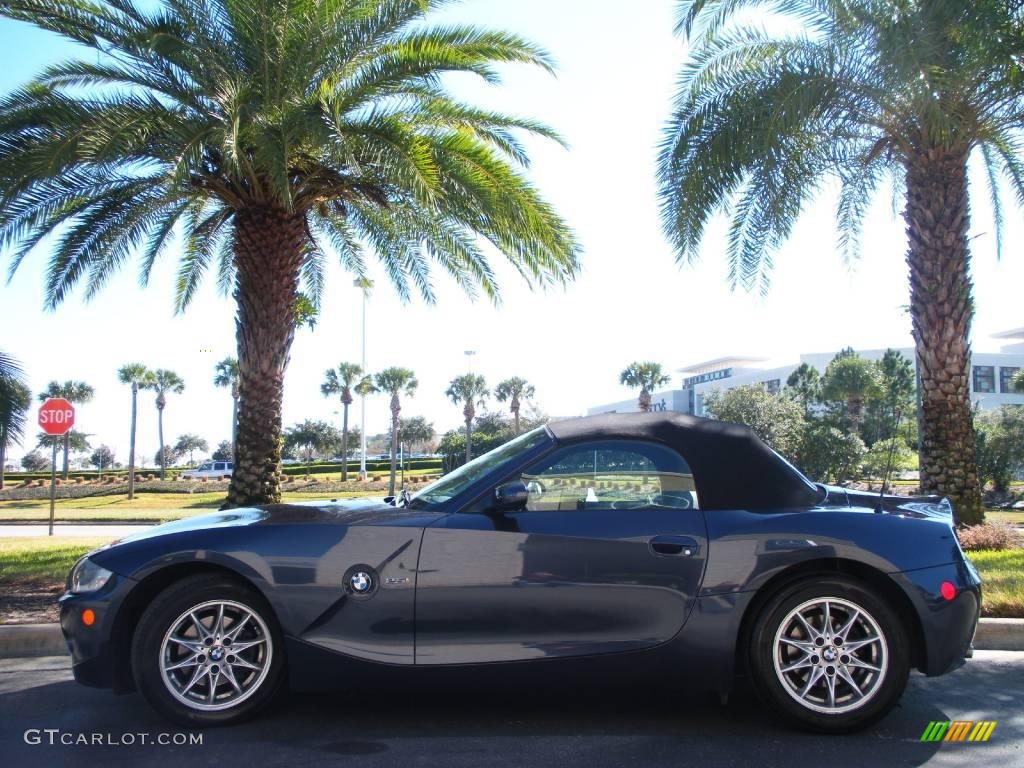 2005 Z4 2.5i Roadster - Black Sapphire Metallic / Black photo #1