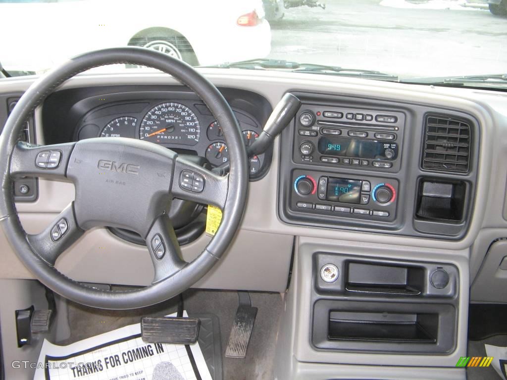 2006 Sierra 1500 SLT Extended Cab 4x4 - Deep Blue Metallic / Pewter photo #9