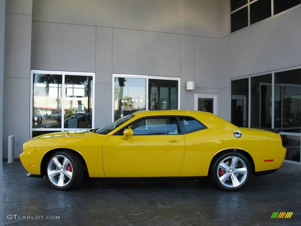 Detonator Yellow 2010 Dodge Challenger SRT8 Exterior Photo #24660768