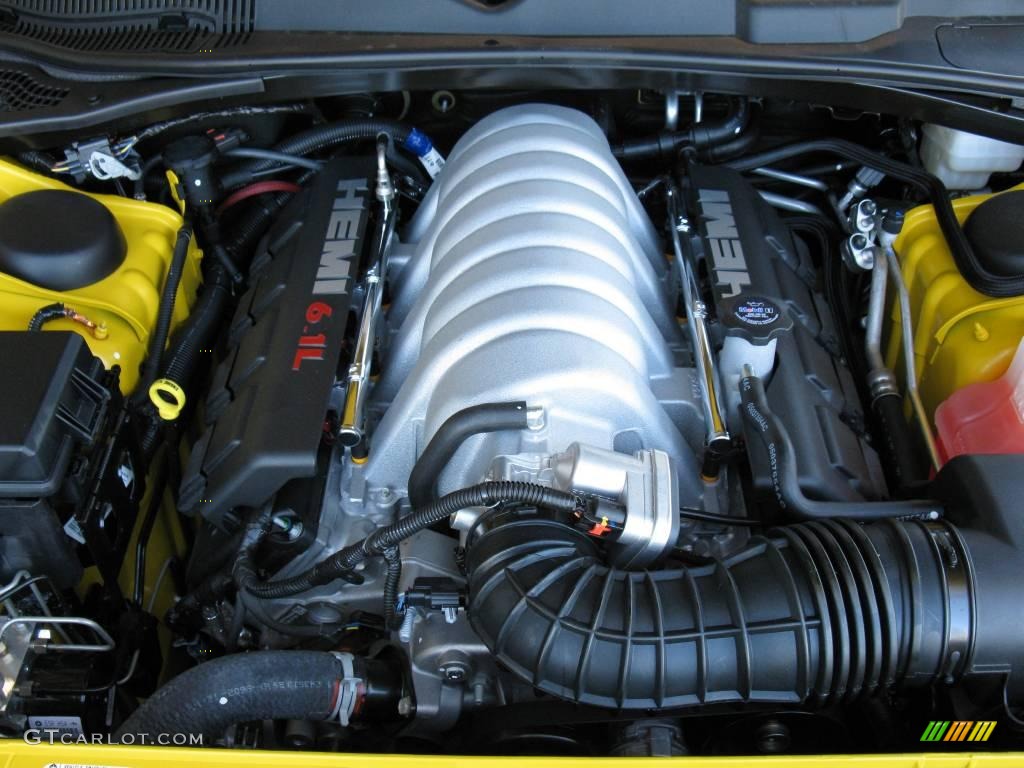 2010 Dodge Challenger SRT8 6.1 Liter SRT HEMI OHV 16-Valve VVT V8 Engine Photo #24660852