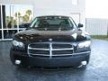 2008 Brilliant Black Crystal Pearl Dodge Charger R/T  photo #3