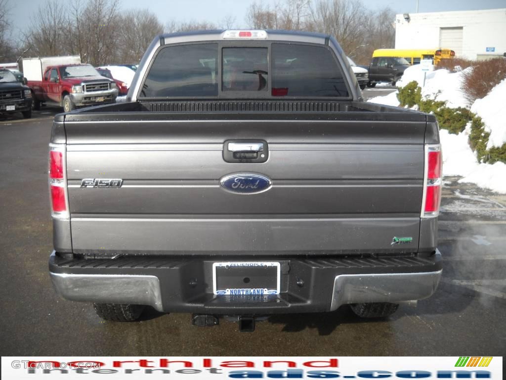 2010 F150 XLT SuperCrew 4x4 - Sterling Grey Metallic / Medium Stone photo #7