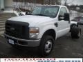 2010 Oxford White Ford F350 Super Duty XL Regular Cab 4x4 Chassis  photo #2