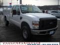 2010 Oxford White Ford F350 Super Duty XL Regular Cab 4x4 Chassis Utility  photo #4