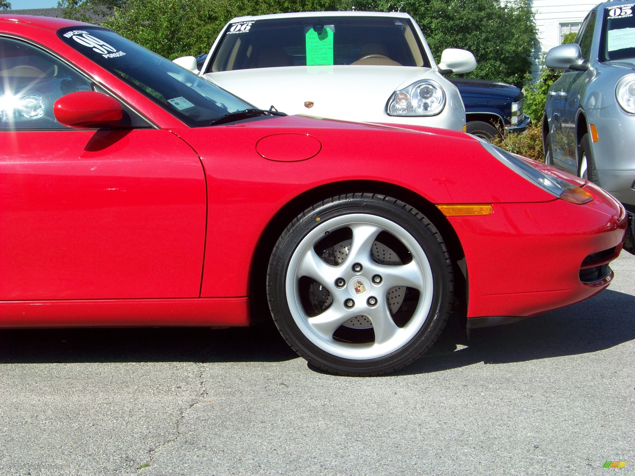 1999 911 Carrera Coupe - Guards Red / Graphite Grey photo #7