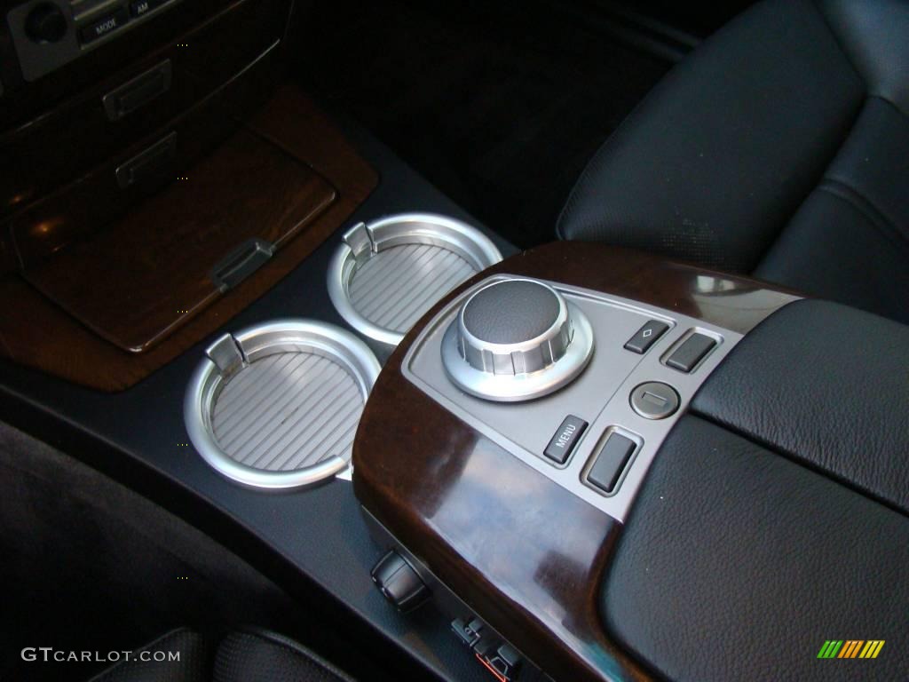 2007 7 Series 750Li Sedan - Sterling Grey Metallic / Black photo #14