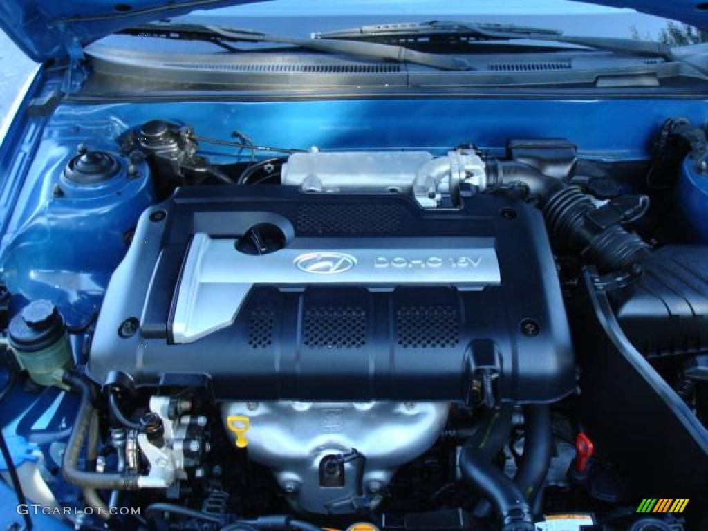 2006 Elantra GLS Sedan - Tidal Wave Blue / Gray photo #11
