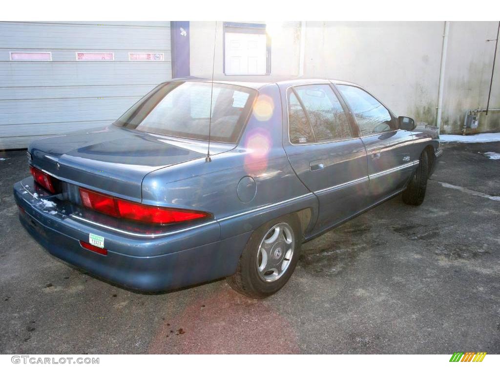 1997 Skylark Custom Sedan - Medium Adriatic Blue Metallic / Graphite photo #5