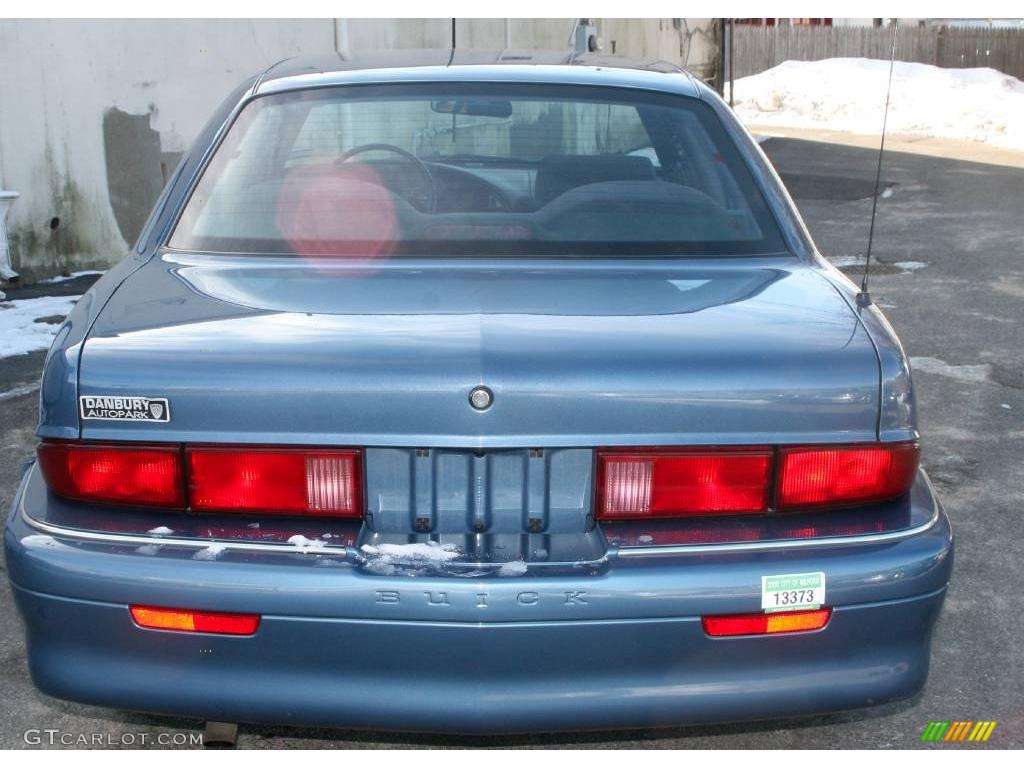 1997 Skylark Custom Sedan - Medium Adriatic Blue Metallic / Graphite photo #6