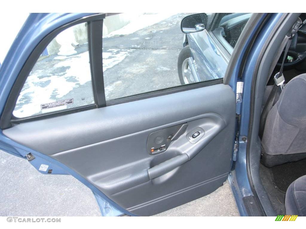 1997 Skylark Custom Sedan - Medium Adriatic Blue Metallic / Graphite photo #16