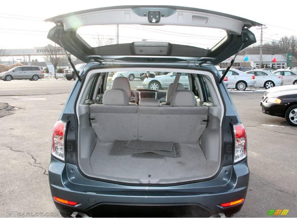 2009 Forester 2.5 X - Sage Green Metallic / Platinum photo #7