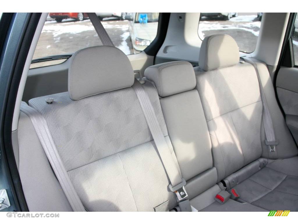 2009 Forester 2.5 X - Sage Green Metallic / Platinum photo #13